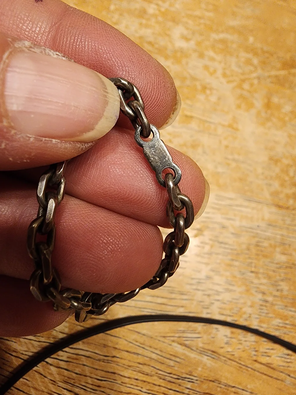 vintage Hermès leather plum fruit bag charm and keychain